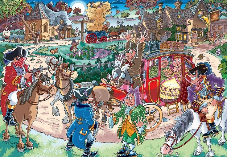 Jumbo Wasgij Destiny 21 Highway Hold-Up Puzzel 1000 stukjes