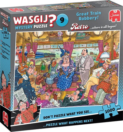 Jumbo Wasgij Mystery 9 De Grote Treinroof! Puzzel 1000 stukjes