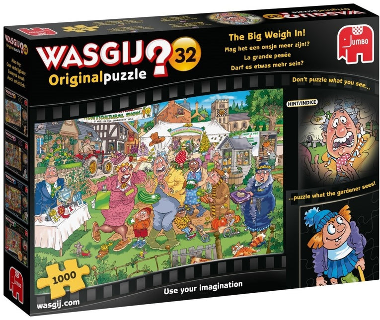 Jumbo Wasgij Original 32 Onsje meer Zijn Puzzel 1000 stukjes