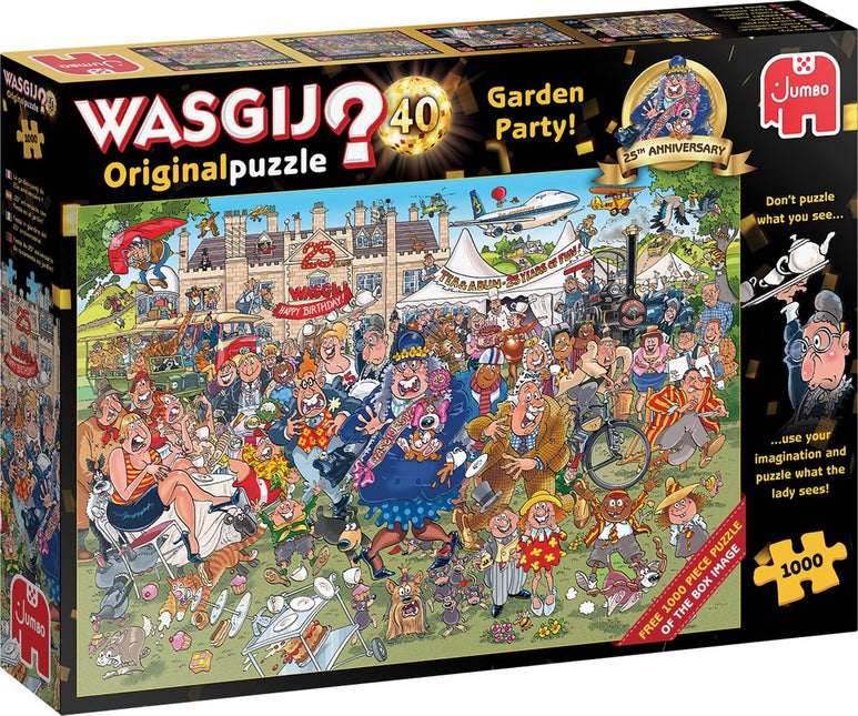 Jumbo Wasgij Original 40 Tuinfeest! Puzzel 2x 1000 stukjes