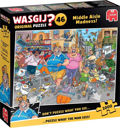 Jumbo Wasgij Original 46 Buitenkansjes! Puzzel 1000 stukjes