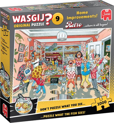 Jumbo Wasgij Original 9 Klein Verbouwinkje! Puzzel 1000 stukjes