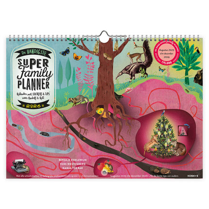 kalenderwinkel De handigste Super Family Planner 2026
