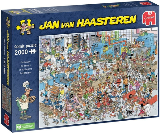 kalenderwinkel Jan van Haasteren - De Bakkerij Puzzel 2000 Stukjes
