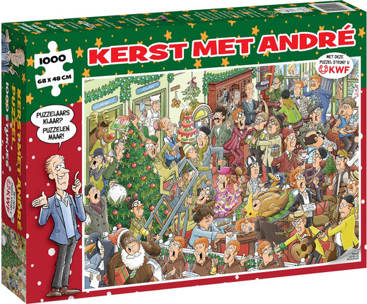 kalenderwinkel Kerstpuzzel André van Duin 1000 stukjes