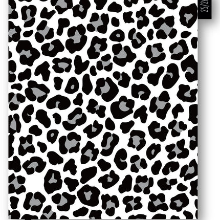 kalenderwinkel Pepa Lani Agenda A5 2025-2026 Black & White Leopard