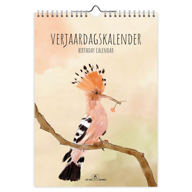 kalenderwinkel Petit Paris verjaardagskalender A4
