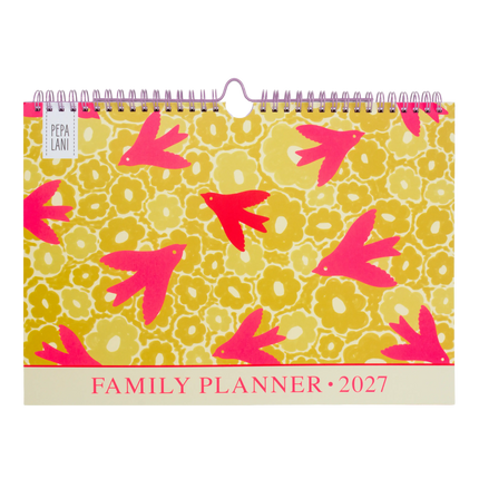 Kitsch Kitchen Pepa Lani Family Planner 2027 Birds