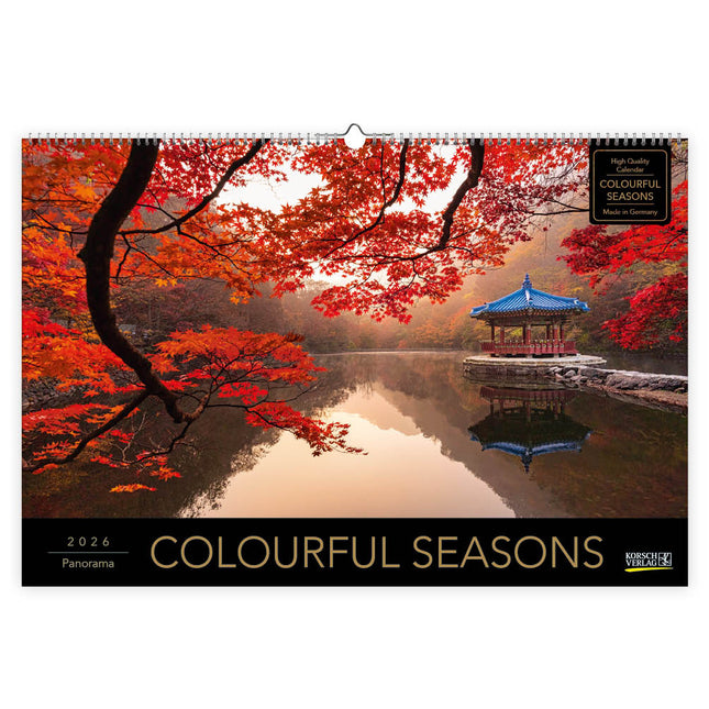 Korsch Verlag Colourful Seasons Kalender 2026