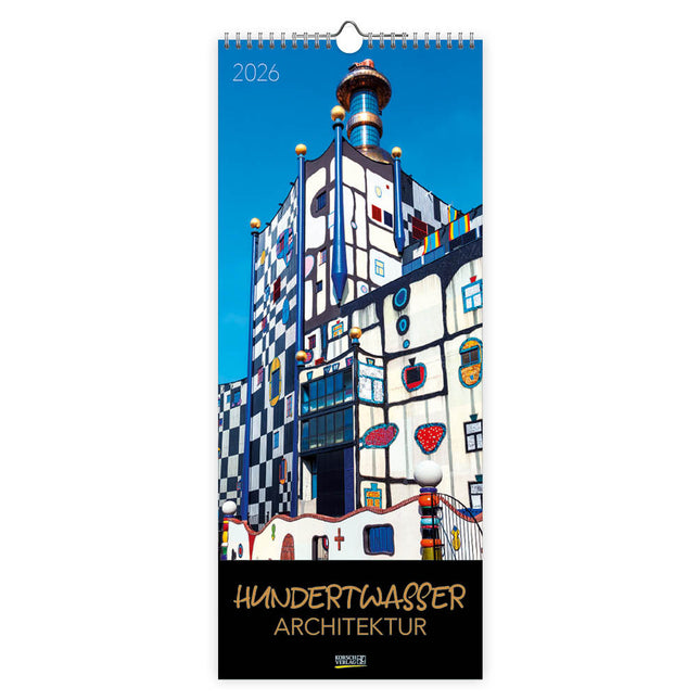 Korsch Verlag Hundertwasser Architecture Kalender 2026