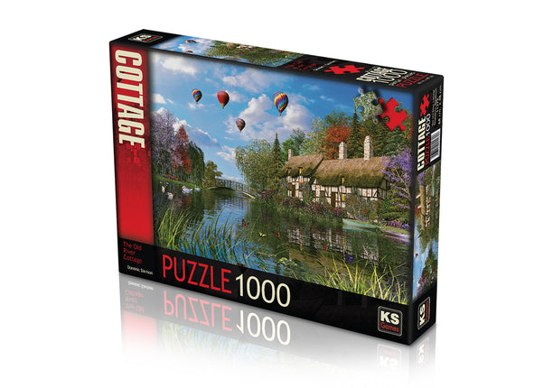 KS Games Old River Cottage Puzzel 1000 Stukjes