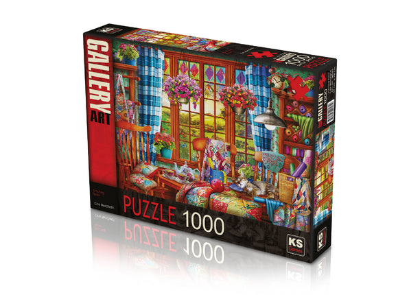 KS Games Stitching Room Puzzel 1000 Stukjes