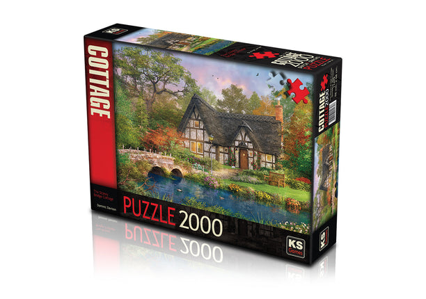 KS Games The Stoney Bridge Cottage Puzzel 2000 Stukjes