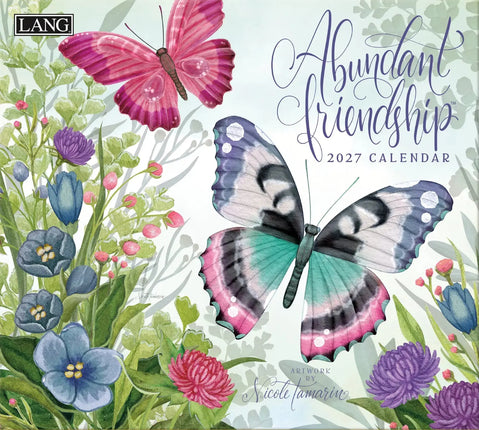 LANG Abundant Friendship Kalender 2027