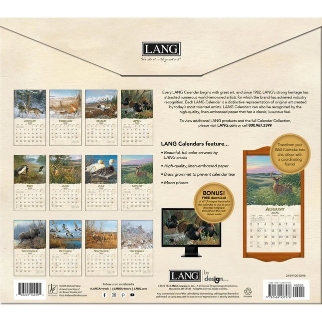 LANG Beyond the Woods Kalender 2026