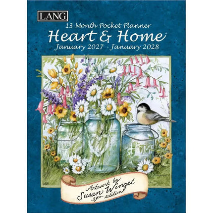 LANG Heart and Home Pocket Agenda 2027