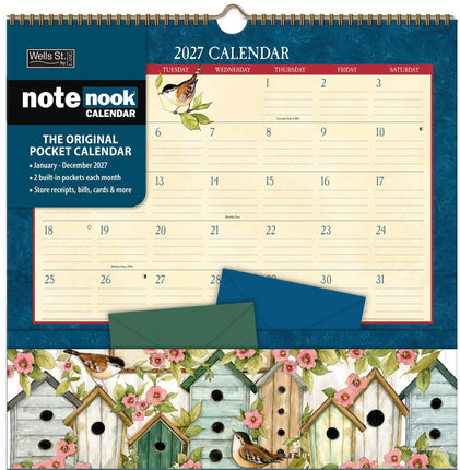 LANG Heart and Home Pocket Note Nook Kalender 2027