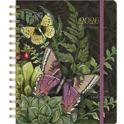 LANG Midnight Garden Deluxe Planner 2026