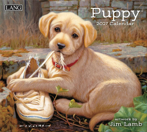 LANG Puppy Kalender 2027