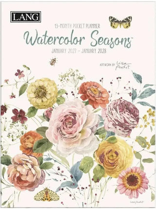 LANG Watercolor Seasons Zakagenda 2027