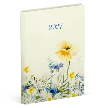 Lannoo Flowers Desk Agenda 2027 Yellow