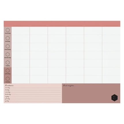 Lannoo Mama Baas Datum Loze A4 Planner