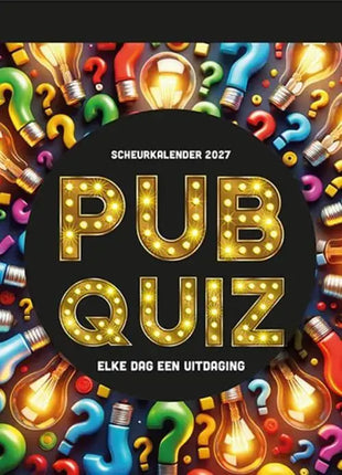 Lantaarn Pubquiz Scheurkalender 2027
