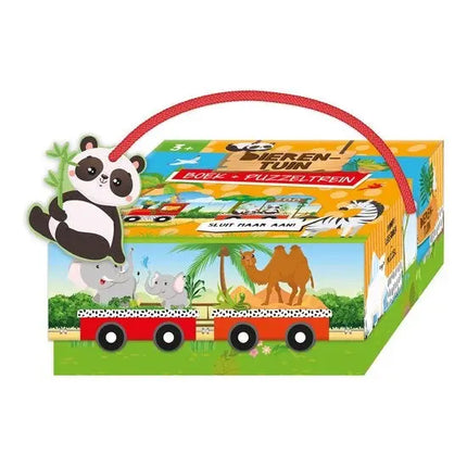 Lantaarn Puzzeltrein en Voorleesboek Dierentuin