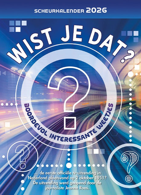 Lantaarn Wist je Dat Scheurkalender 2026