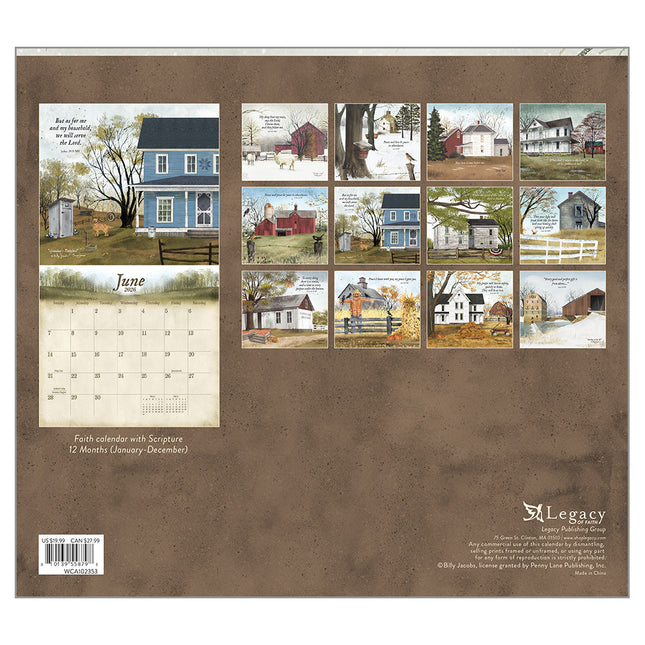 Legacy Blessings of Home Kalender 2026