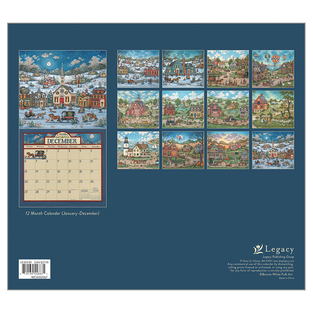 Legacy Bonnie White Kalender 2026