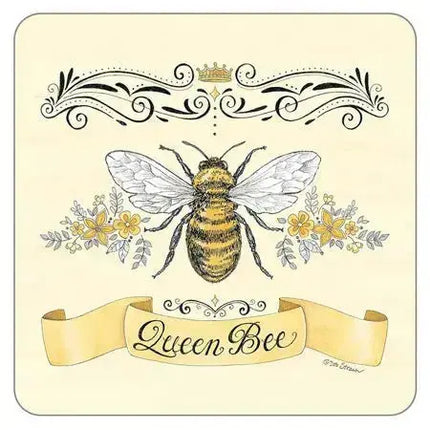Legacy Queen Bee Onderzetters 6 Stuks
