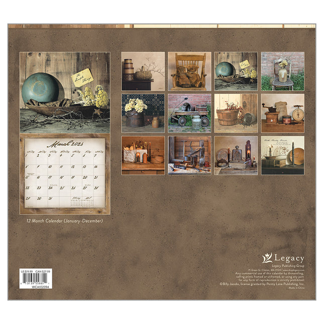 Legacy Simple Treasures Kalender 2026