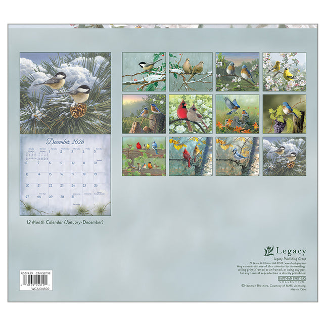 Legacy Songbirds Kalender 2026