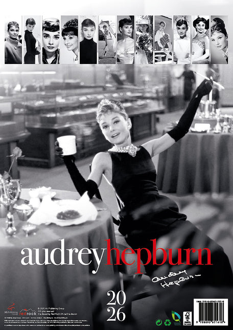 ML Publishing Audrey Hepburn A3 Kalender 2026
