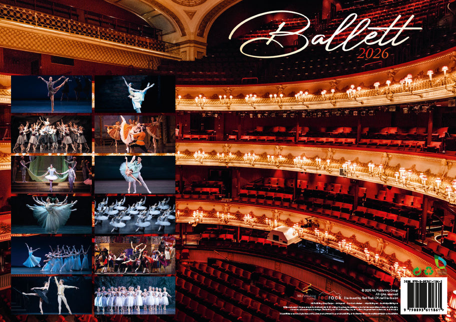 ML Publishing Ballet A3 Kalender 2026