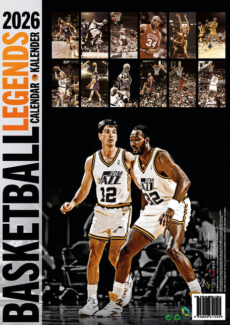 ML Publishing Basketball Legends A3 Kalender 2026