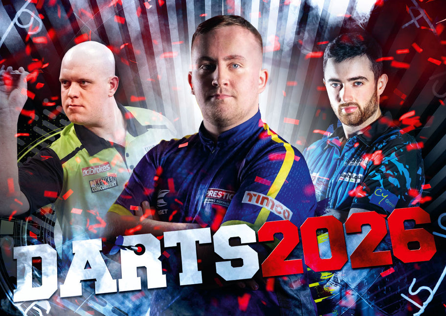 ML Publishing Darts A3 Kalender 2026
