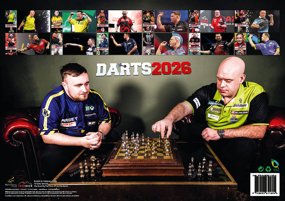 ML Publishing Darts A3 Kalender 2026