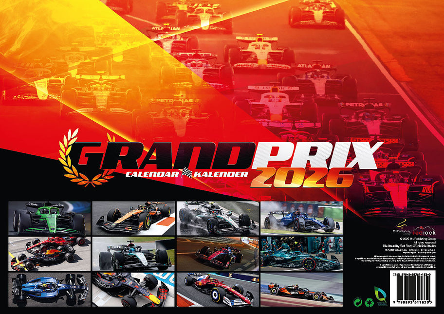 ML Publishing Formule 1 Kalender 2026