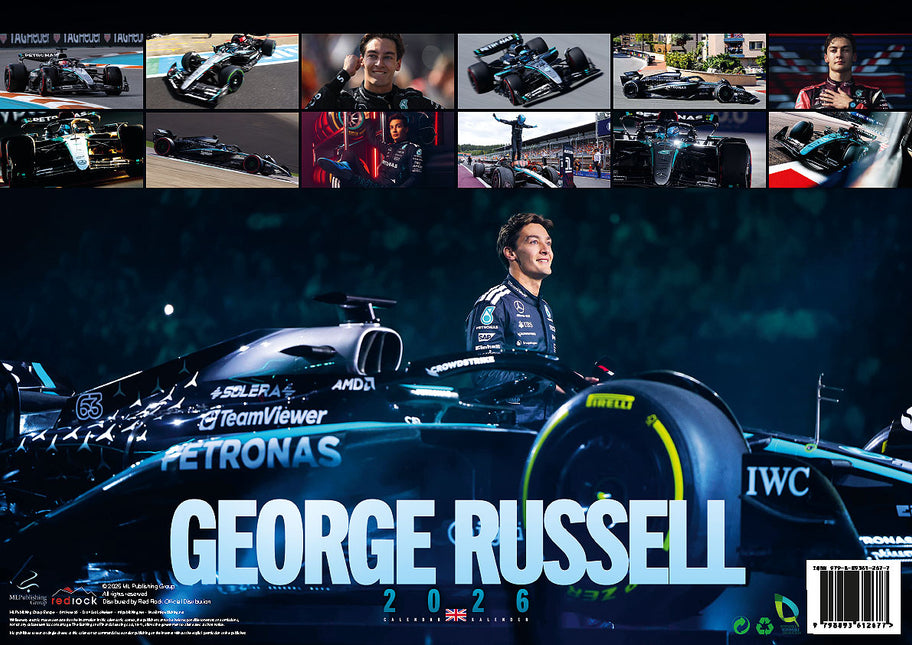 ML Publishing George Russell A3 Kalender 2026