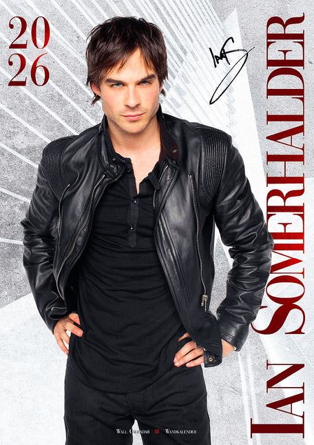 ML Publishing Ian Somerhalder A3 Kalender 2026