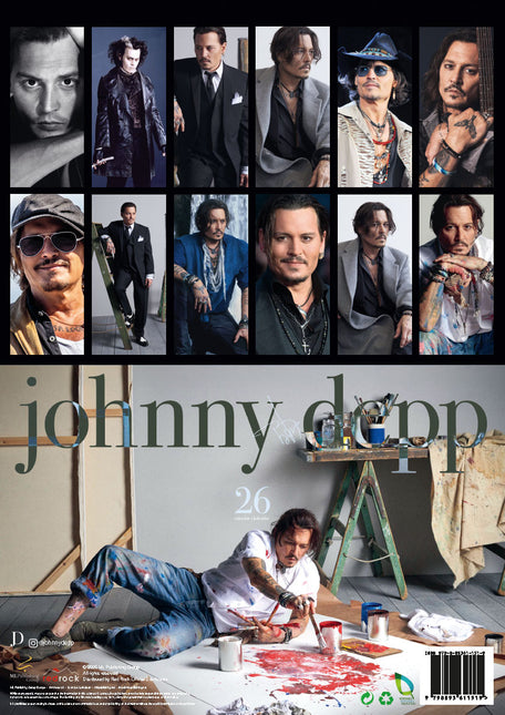ML Publishing Johnny Depp A3 Kalender 2026