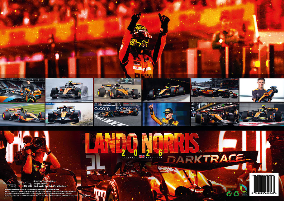 ML Publishing Lando Norris A3 Kalender 2026