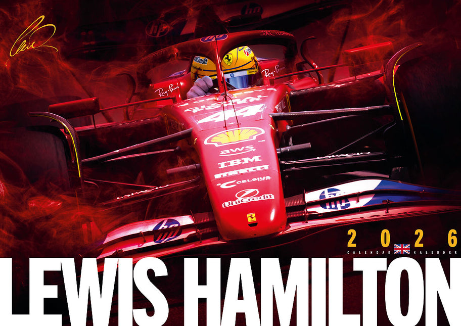 ML Publishing Lewis Hamilton A3 Kalender 2026