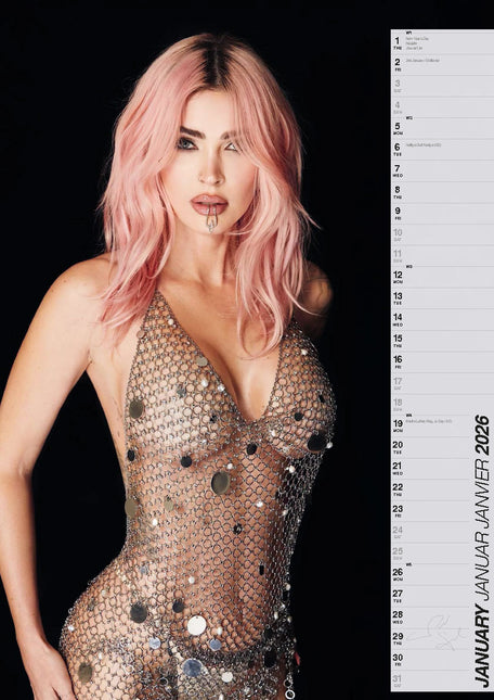 ML Publishing Megan Fox A3 Kalender 2026