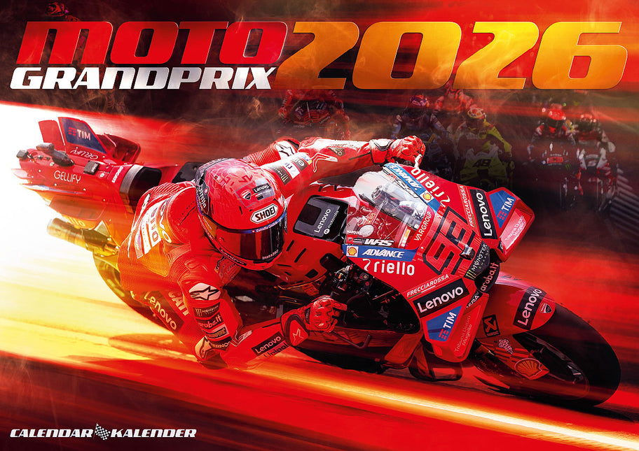 ML Publishing Moto Grand Prix A3 Kalender 2026