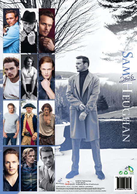 ML Publishing Sam Heughan A3 Kalender 2026
