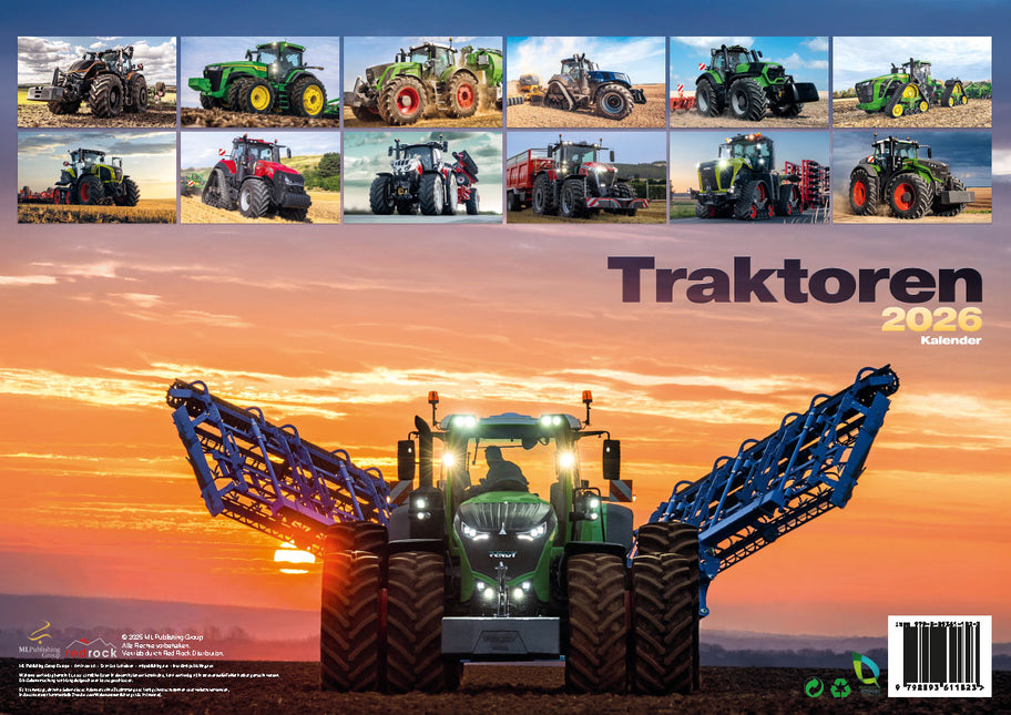 ML Publishing Tractoren A3 Kalender 2026