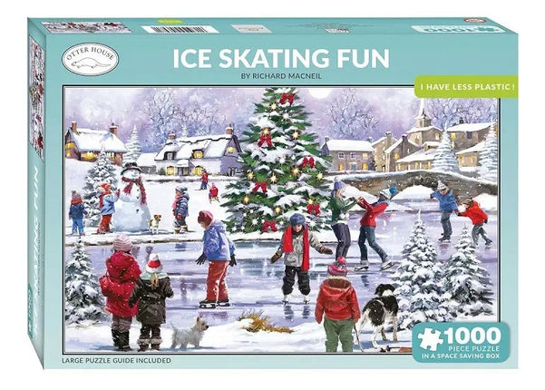Otterhouse Ice Skating Fun Puzzel 1000 Stukjes